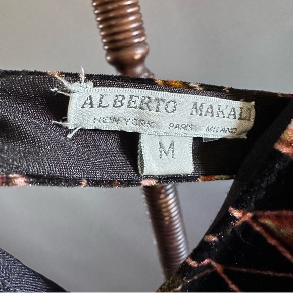 Alberto Malakli Velvet Bodycon Dress - Picture 8 of 9